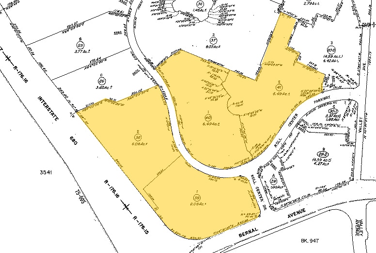 6800 Koll Center Pky, Pleasanton, CA à louer - Plan cadastral - Image 2 de 16