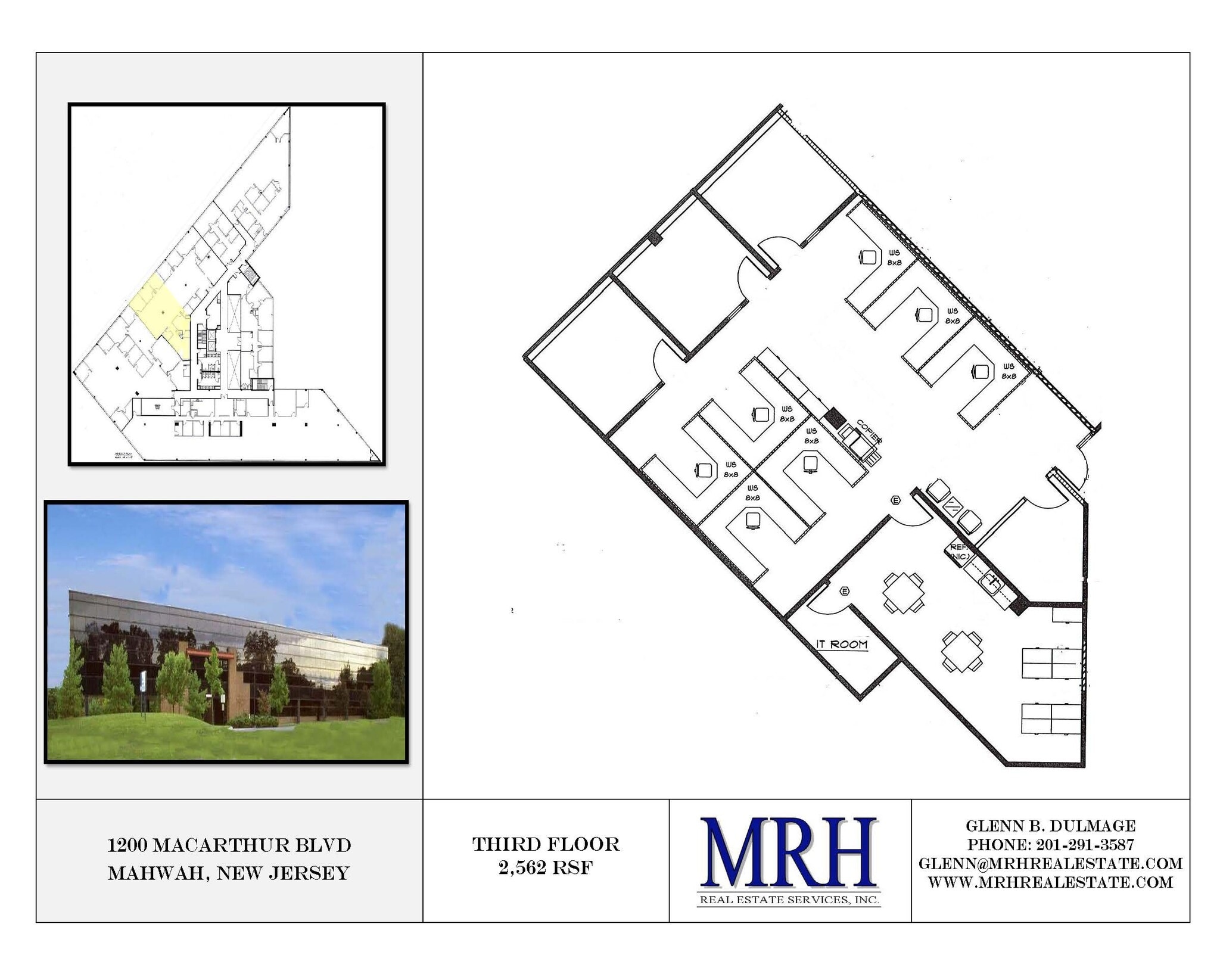 1200 MacArthur Blvd, Mahwah, NJ for lease Floor Plan- Image 1 of 1