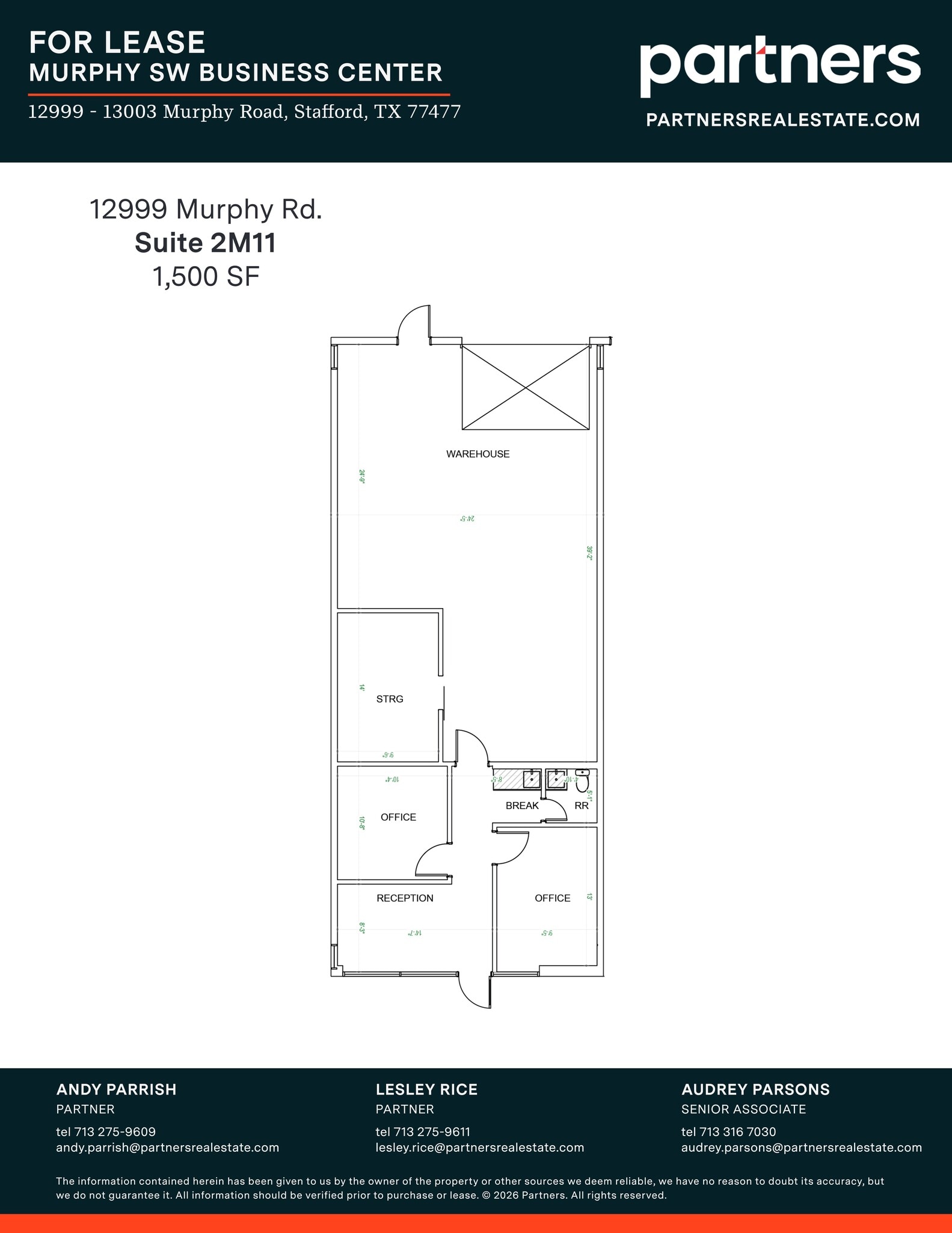 12999-13003 Murphy Rd, Stafford, TX à louer Plan de site- Image 1 de 1
