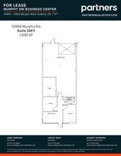 12999-13003 Murphy Rd, Stafford, TX à louer Plan de site- Image 1 de 1