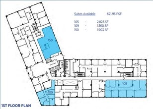 10400 Eaton Pl, Fairfax, VA à louer Plan d’étage- Image 1 de 1