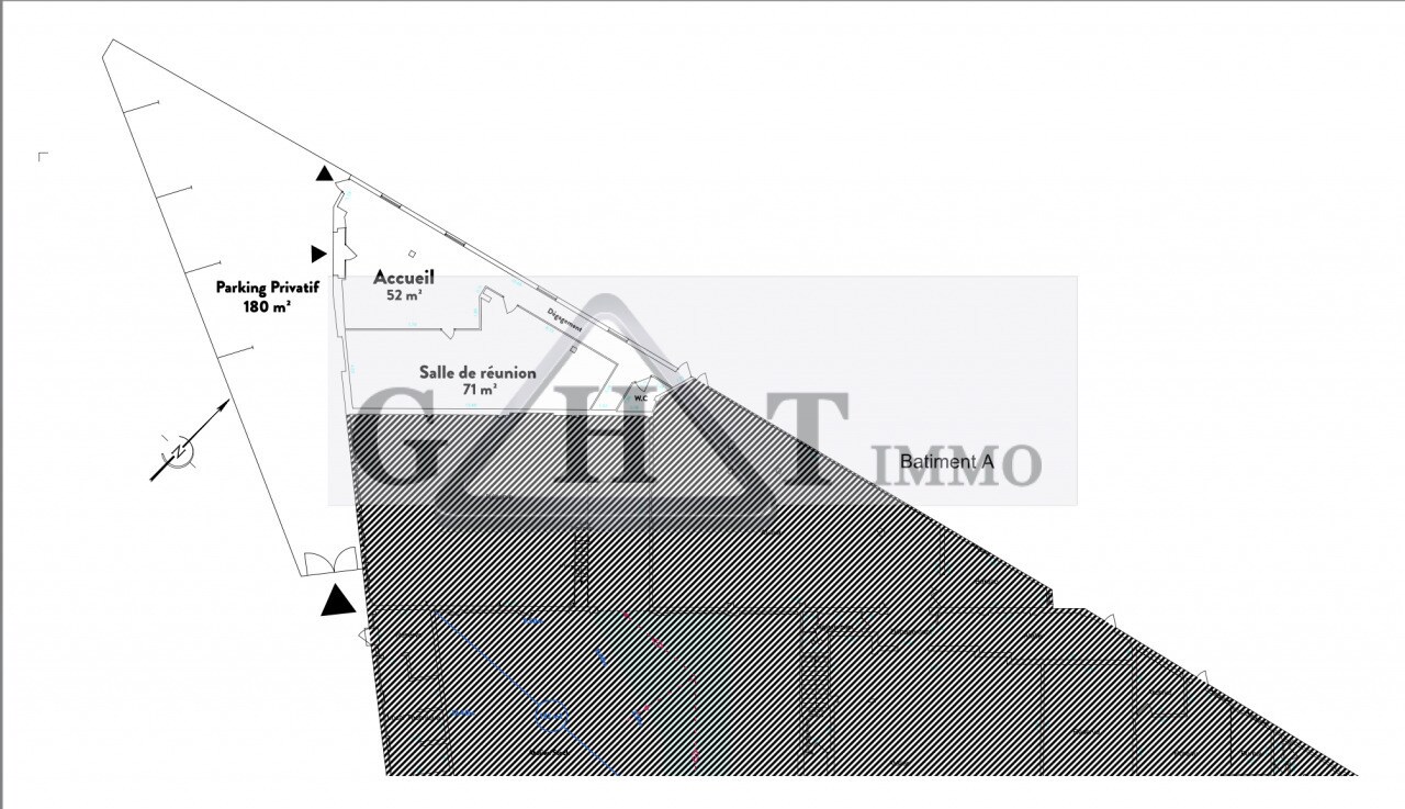 Office in Épinay-sur-Seine for lease Site Plan- Image 1 of 4