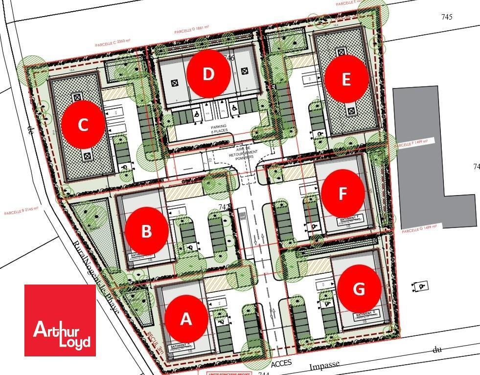 Flex in Nogent-le-Phaye for sale Site Plan- Image 1 of 3