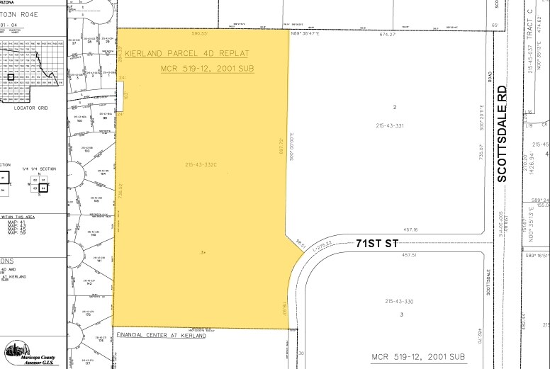 16260 N 71st St, Scottsdale, AZ à louer - Plan cadastral - Image 2 de 19