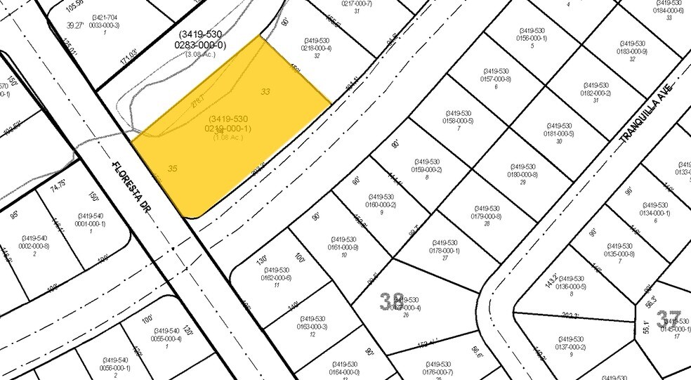 301 NE Prima Vista Blvd, Port Saint Lucie, FL à vendre - Plan cadastral - Image 3 de 3