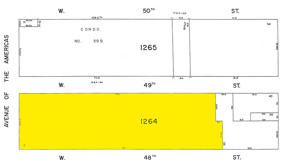 1230 Avenue of the Americas, New York, NY for lease - Plat Map - Image 2 of 15