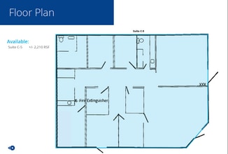 2920 F St, Bakersfield, CA for lease Floor Plan- Image 1 of 1