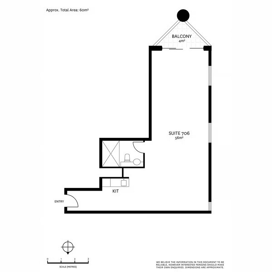 3 Hosking Pl, Sydney, NSW 2000 - Unit 7.06 - - Floor Plan - Image 1 of 1