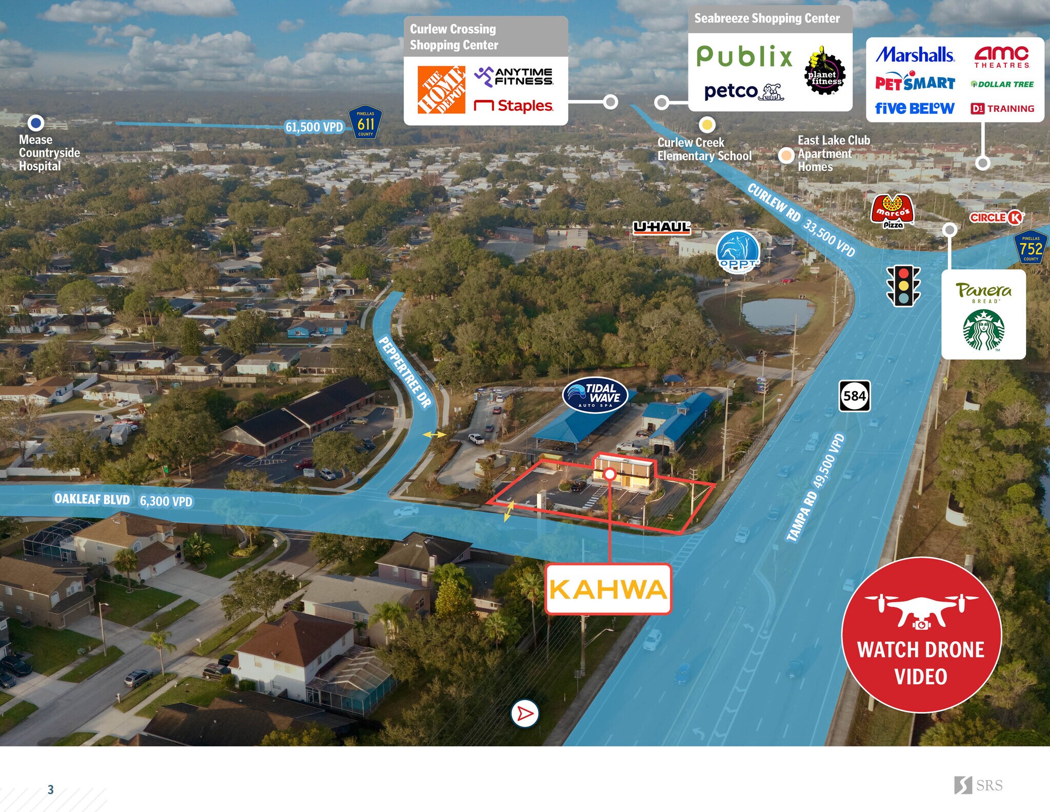 3502 Tampa rd, Oldsmar, FL à vendre Photo du bâtiment- Image 1 de 7