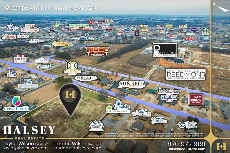 2911 Browns Ln, Jonesboro, AR à vendre - Photo du bâtiment - Image 3 de 5