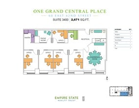 60 E 42nd St, New York, NY for lease Floor Plan- Image 1 of 1