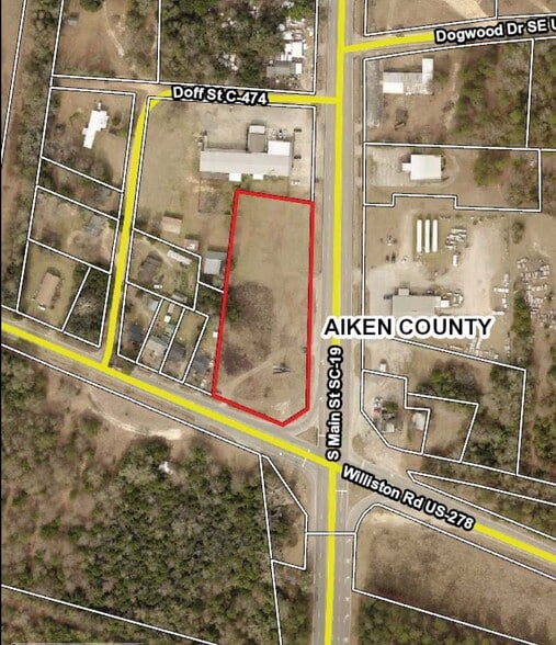 2523 Williston, New Ellenton, SC à vendre - Aérien - Image 2 de 6