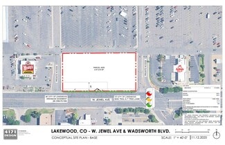 More details for Jewell Shopping Center Pad Sites, Lakewood, CO - Land for Lease
