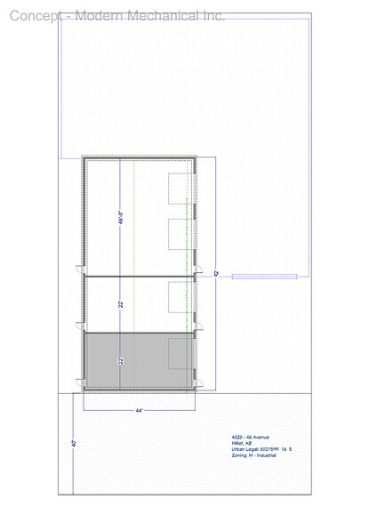 4828 46 Ave, Millet, AB à vendre - Photo du bâtiment - Image 3 de 12