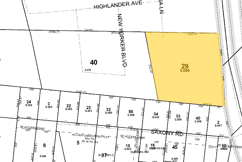 8650 Dayton Cincinnati Pike, Miamisburg, OH for sale - Plat Map - Image 3 of 3