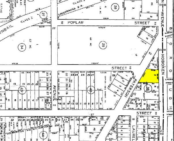 425 Paterson Ave, East Rutherford, NJ for sale - Plat Map - Image 2 of 7