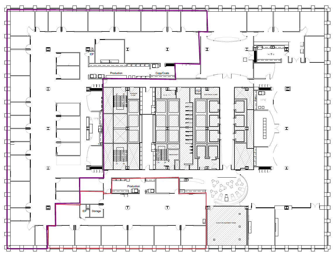 222 S Riverside Plz, Chicago, IL à louer Plan d’étage- Image 1 de 1