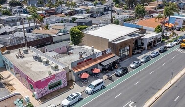 916-918 N Coast Highway 101, Encinitas, CA - AERIAL map view