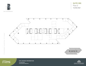 1 Riverway, Houston, TX à louer Plan d  tage- Image 1 de 1