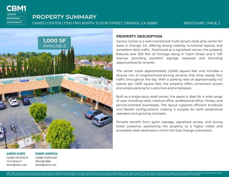 1700 N Tustin St, Orange, CA for lease - Building Photo - Image 2 of 10