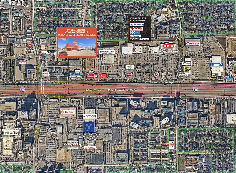 9930 Katy Fwy, Houston, TX à louer - Photo du bâtiment - Image 2 de 2