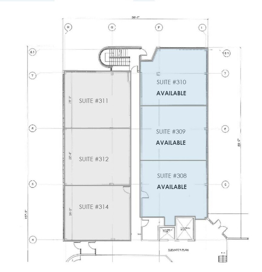 300 Perrine Rd, Old Bridge, NJ 08857 - Unité 308 - - Plan d’étage - Image 1 of 1