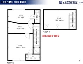 4026-4028 Plank Rd, Fredericksburg, VA à louer Plan d’étage- Image 1 de 1