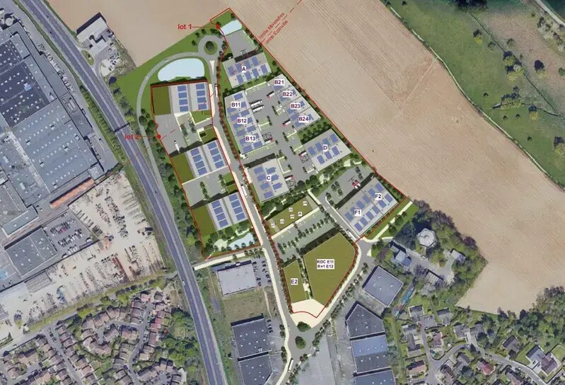 Local d'activités dans Ézanville à vendre - Photo du bâtiment - Image 3 de 12