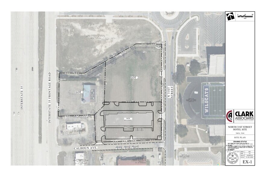 124 N 31st St, Temple, TX à vendre - Plan de site - Image 2 de 2