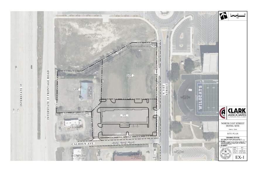 124 N 31st St, Temple, TX for sale - Site Plan - Image 2 of 2