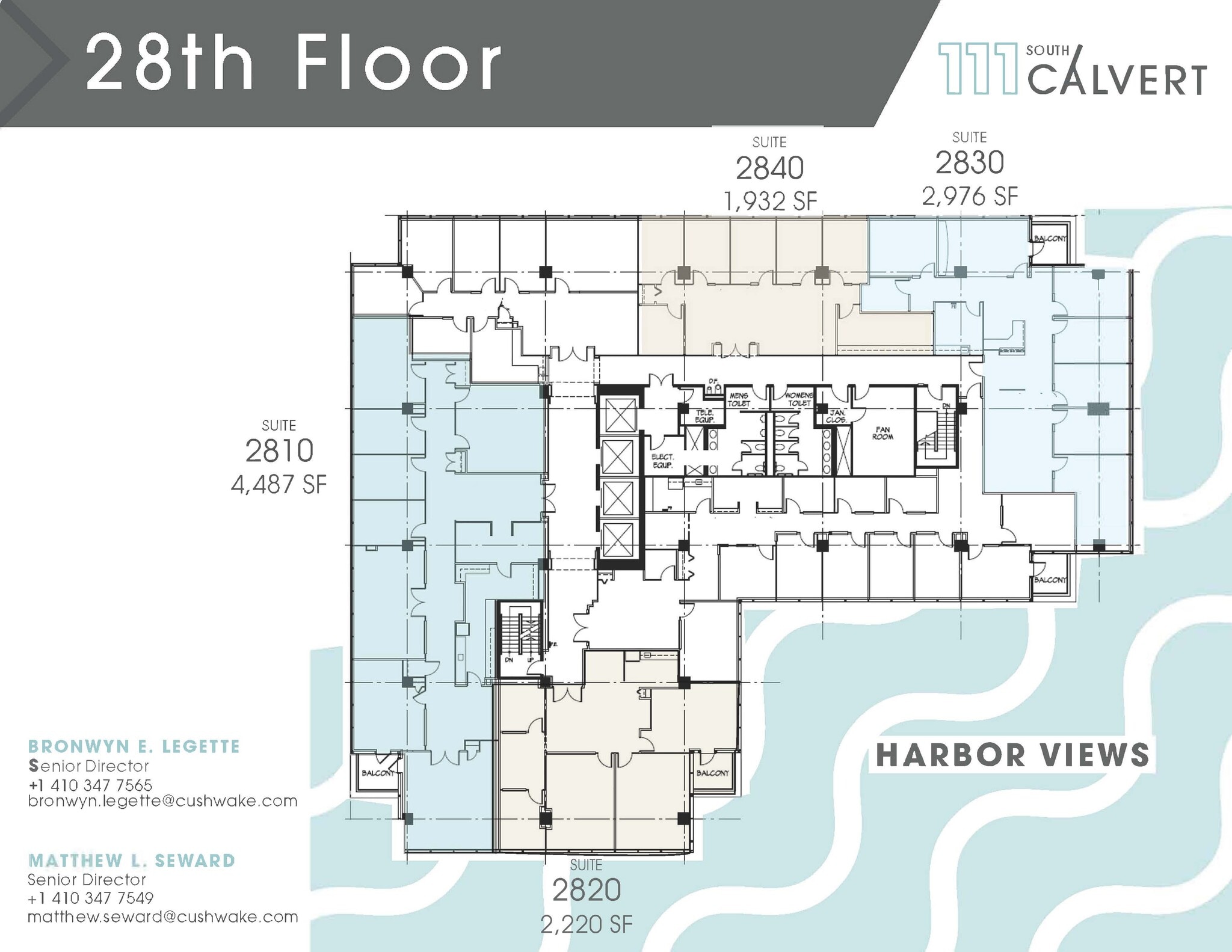 111 S Calvert St, Baltimore, MD for lease Floor Plan- Image 1 of 1