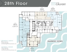 111 S Calvert St, Baltimore, MD for lease Floor Plan- Image 1 of 1