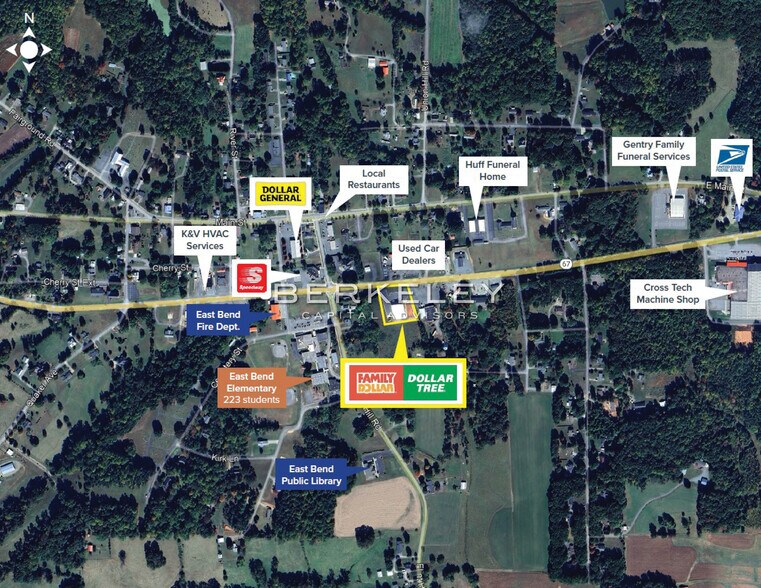 114 E NC 67 Highway Byp, East Bend, NC à vendre - Photo du bâtiment - Image 2 de 6