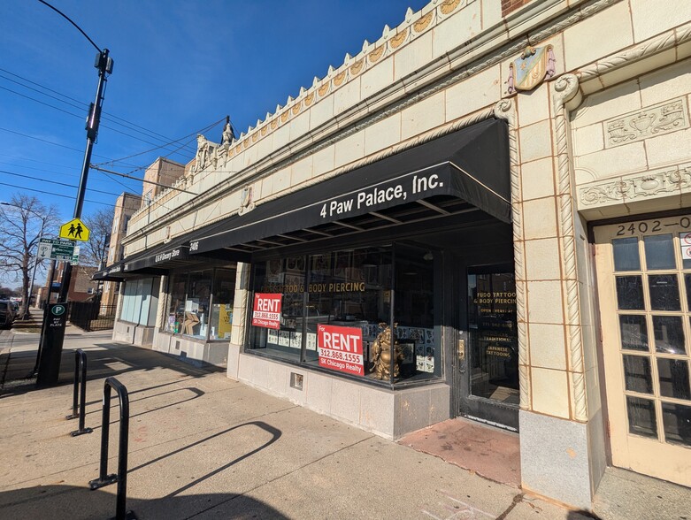 2406-2410 W Bryn Mawr Ave, Chicago, IL for lease - Building Photo - Image 2 of 6