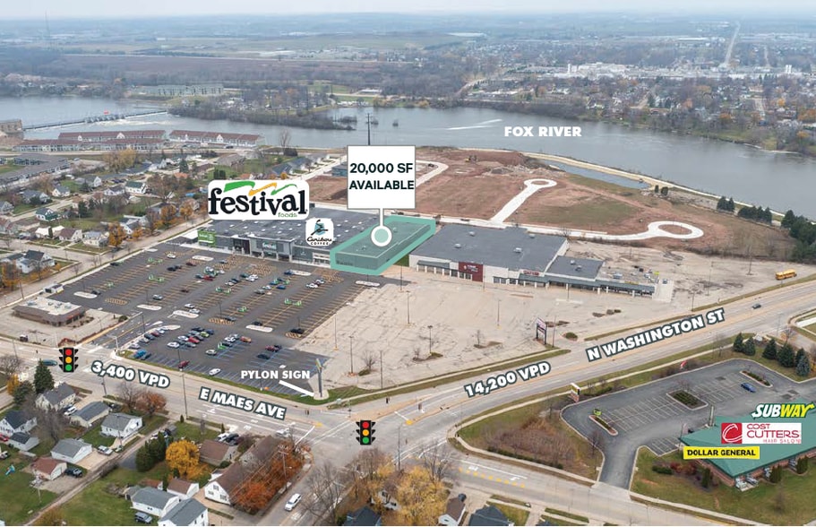 800 E Maes Ave, Kimberly, WI for lease - Building Photo - Image 2 of 3