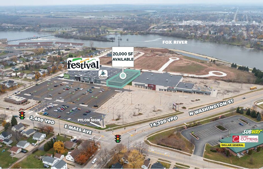 800 E Maes Ave, Kimberly, WI à louer - Photo du bâtiment - Image 2 de 3