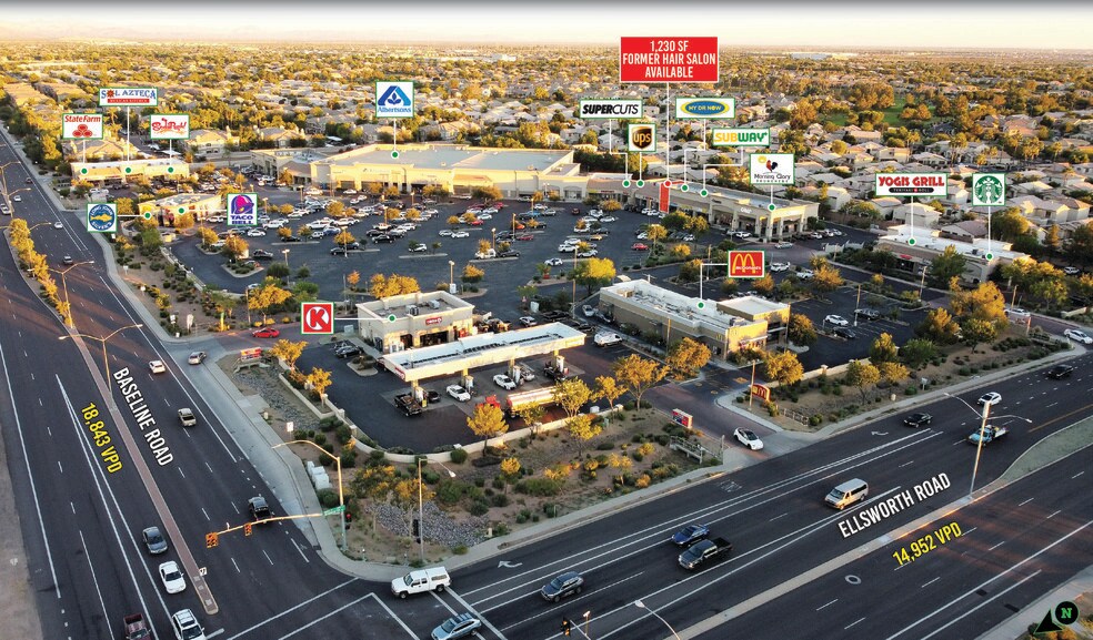 9221 & 9303 E Baseline Rd, Mesa, AZ for lease - Building Photo - Image 1 of 12