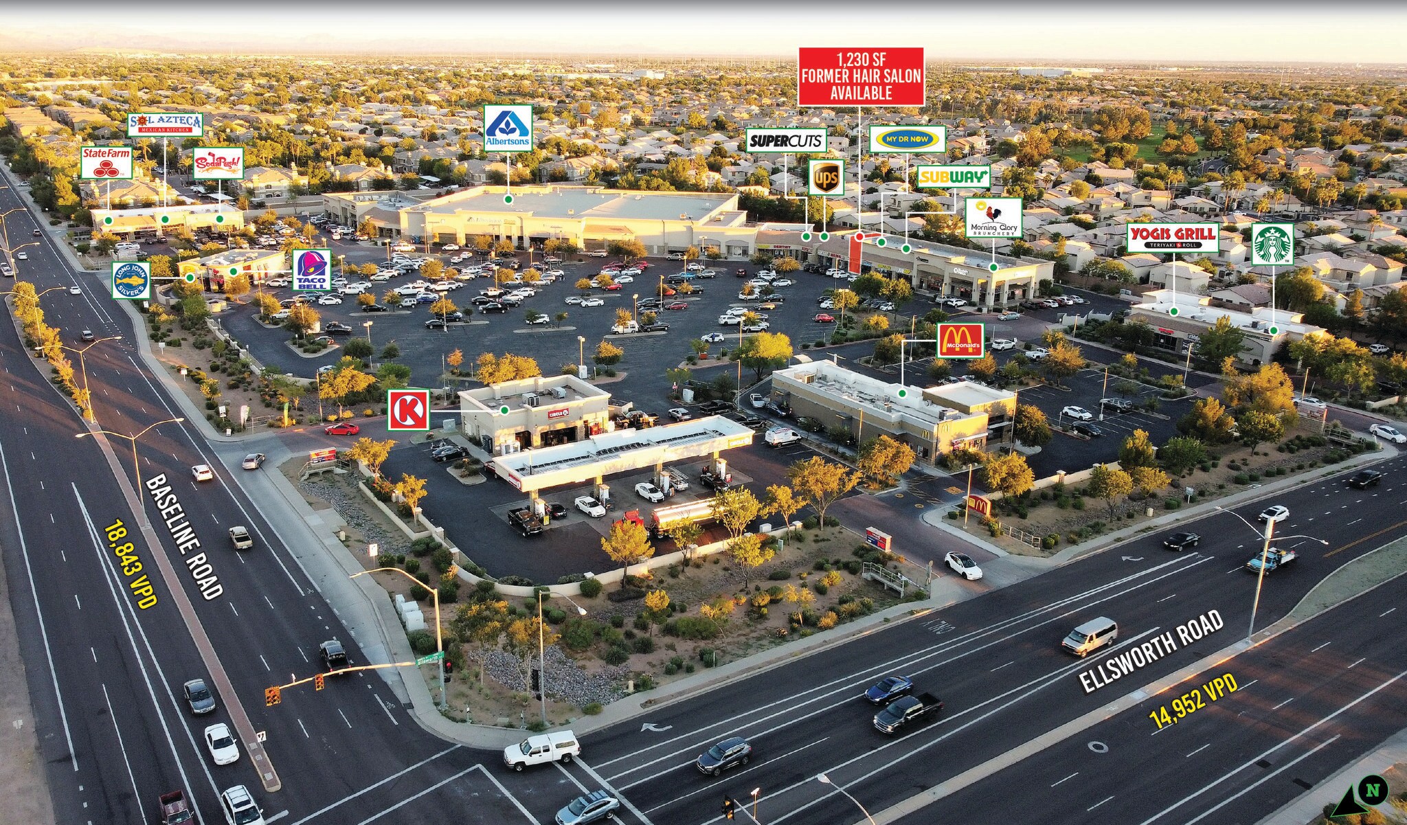 9221 & 9303 E Baseline Rd, Mesa, AZ à louer Photo du bâtiment- Image 1 de 13