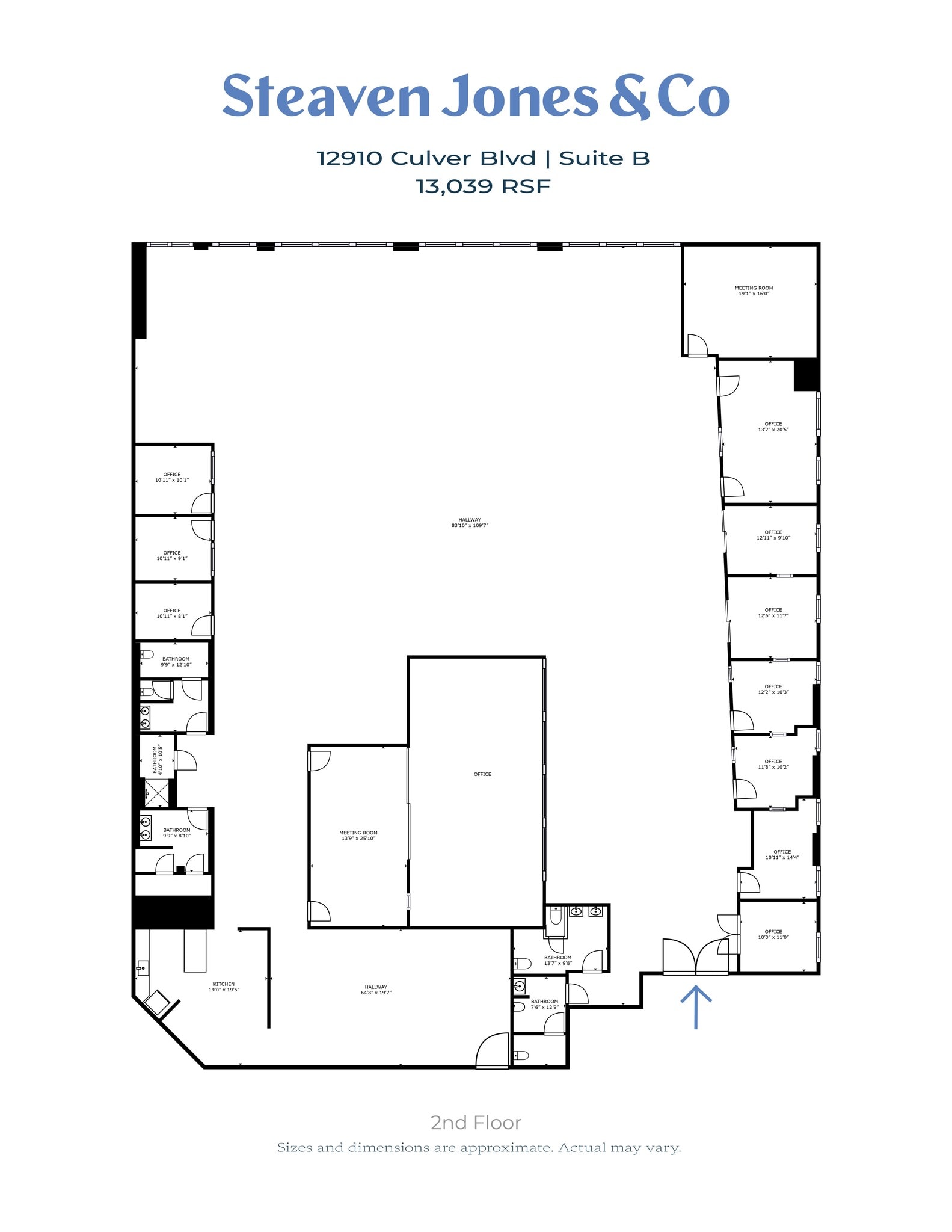 12910 Culver Blvd, Marina del Rey, CA à louer Plan de site- Image 1 de 5