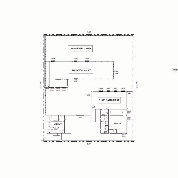 13880-13992 Catalina St, San Leandro, CA à vendre - Plan de site - Image 2 de 2