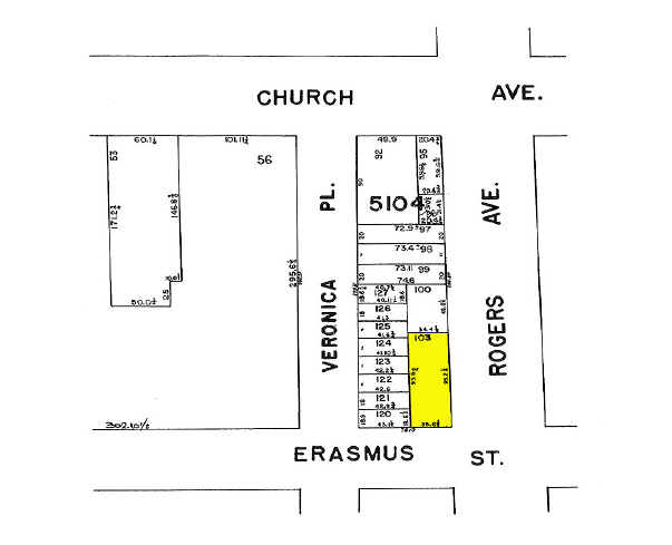 852-854 Rogers Ave, Brooklyn, NY à vendre - Plan cadastral - Image 2 de 17