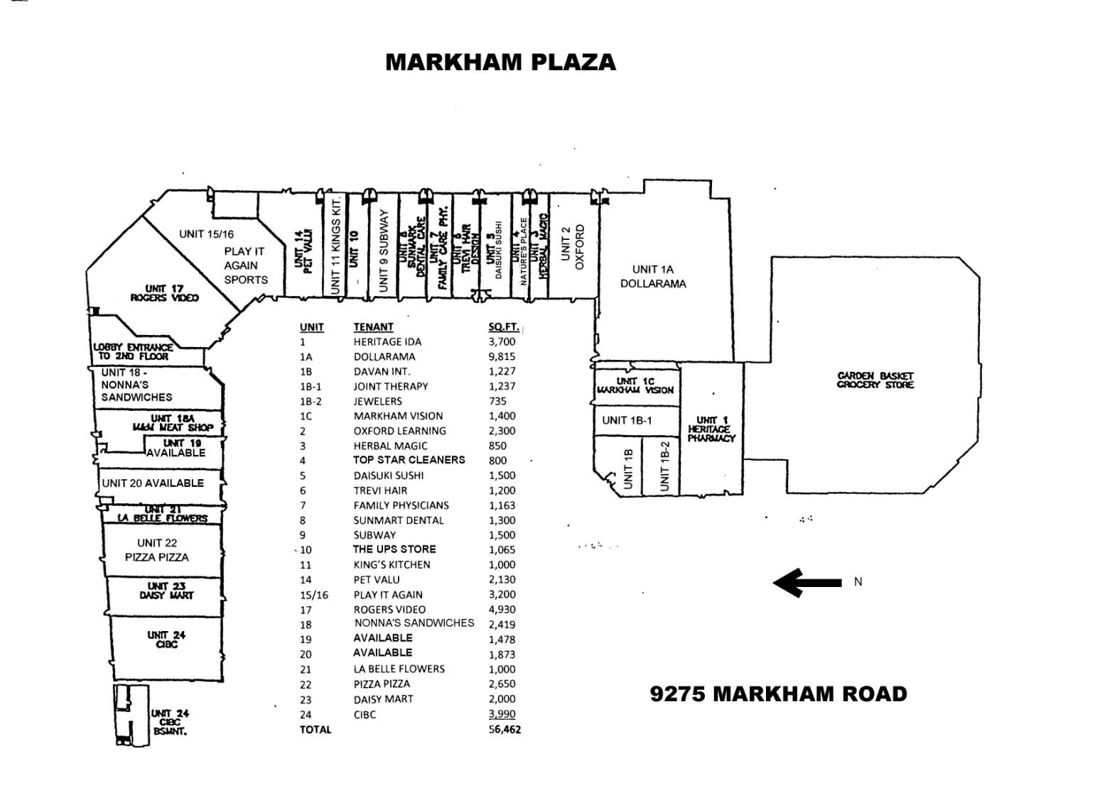 9275 Markham Rd, Markham, ON for sale Site Plan- Image 1 of 1