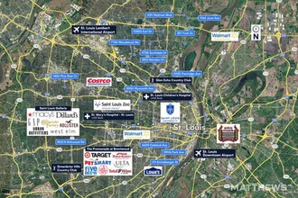 5530 Partridge Ave, Saint Louis, MO - Aerial  map view