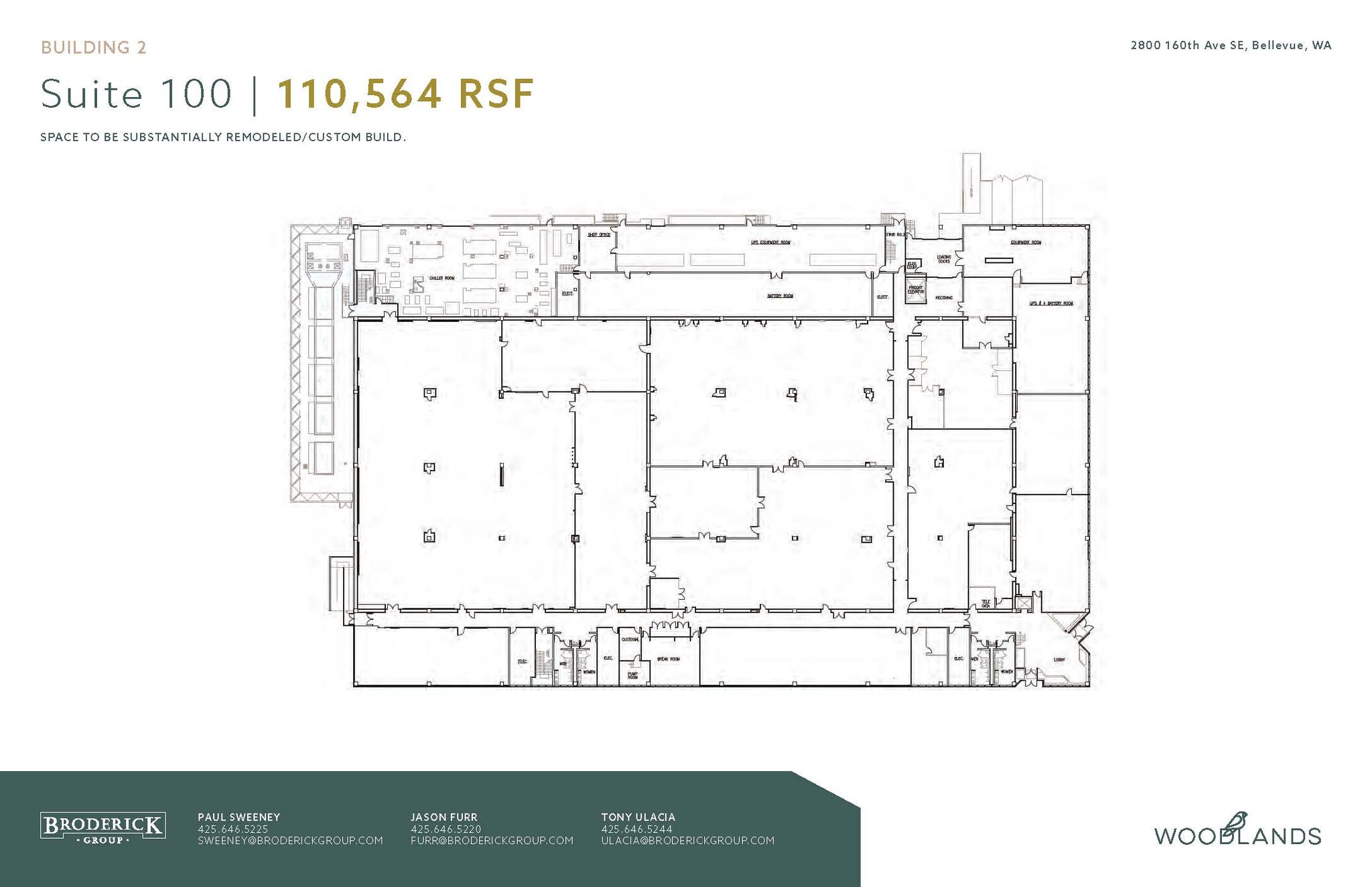 2810 160th Ave SE, Bellevue, WA for lease Floor Plan- Image 1 of 1