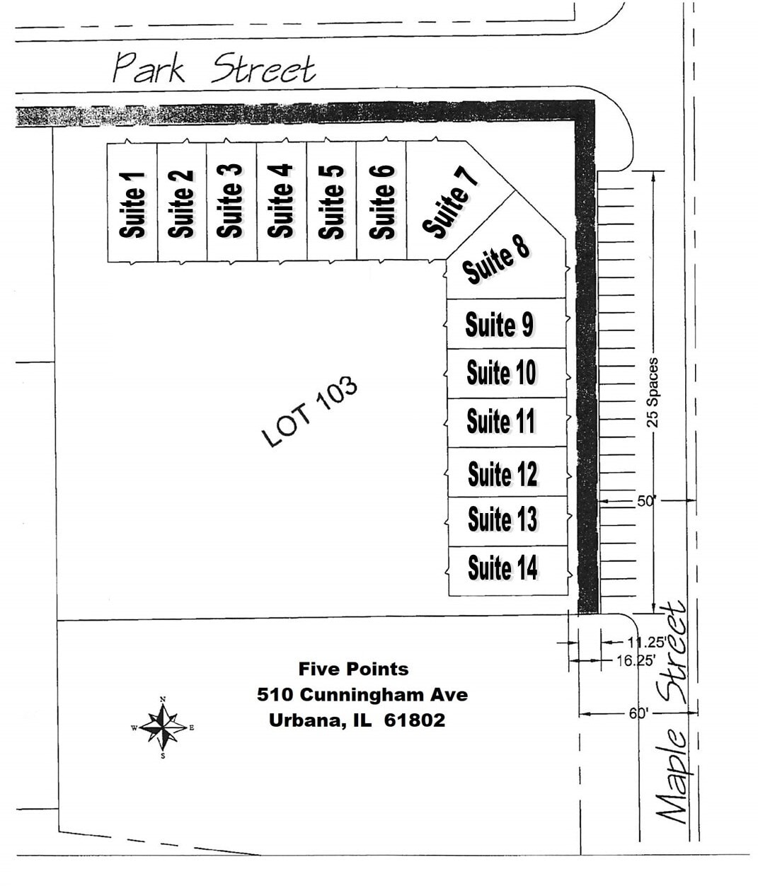 520 N Cunningham Ave, Urbana, IL for lease Building Photo- Image 1 of 9
