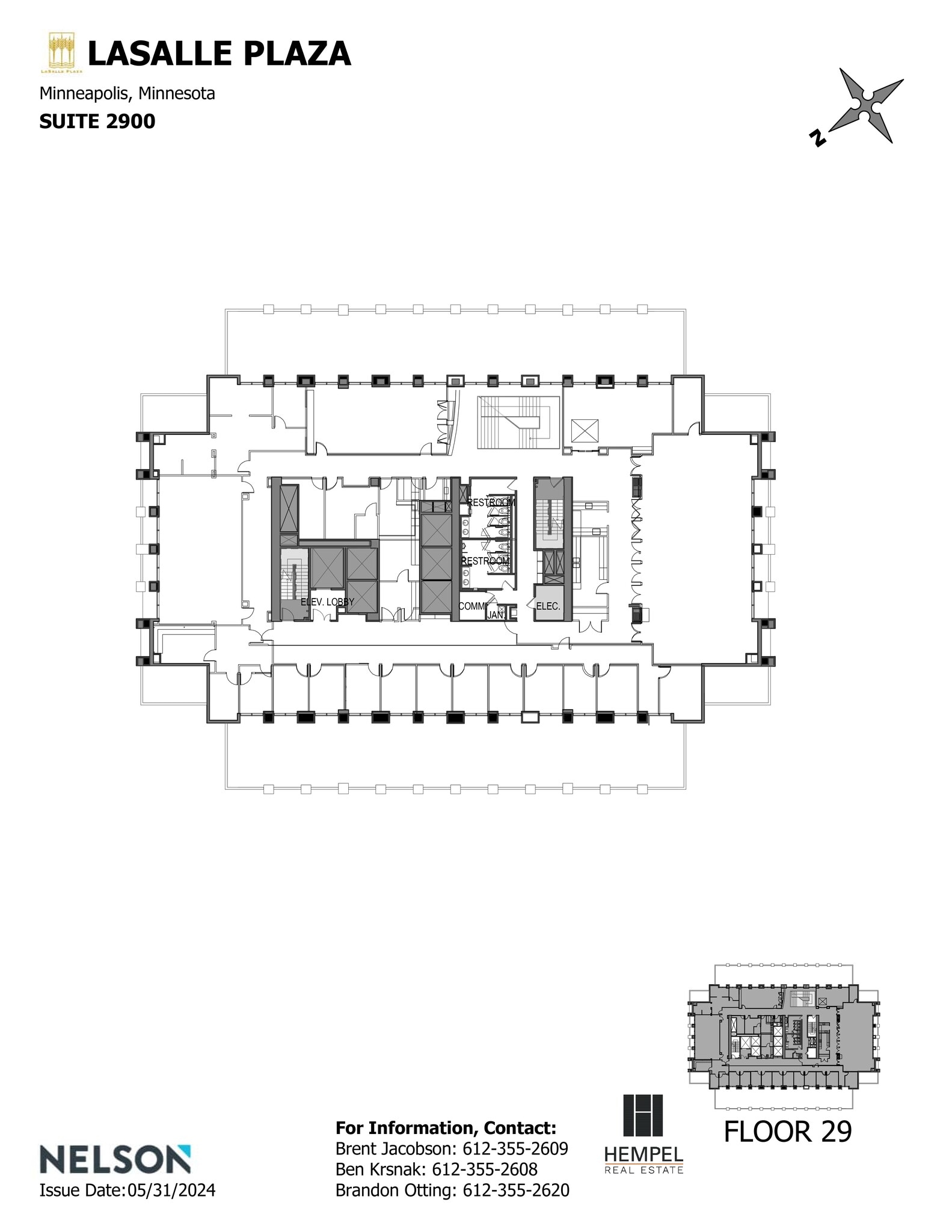 800 LaSalle Ave, Minneapolis, MN à louer Plan de site- Image 1 de 1