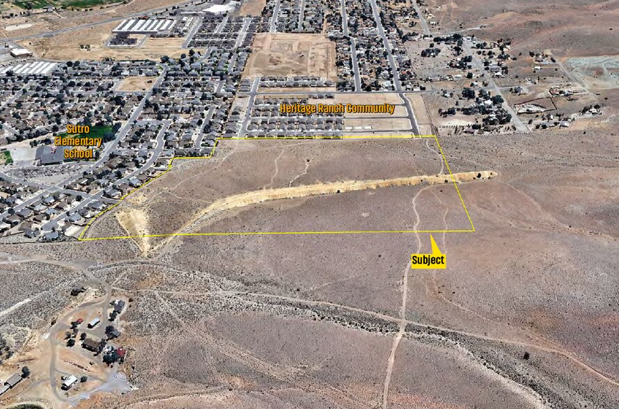 Sugarloaf Drive, Dayton, NV à vendre - Aérien - Image 2 de 2
