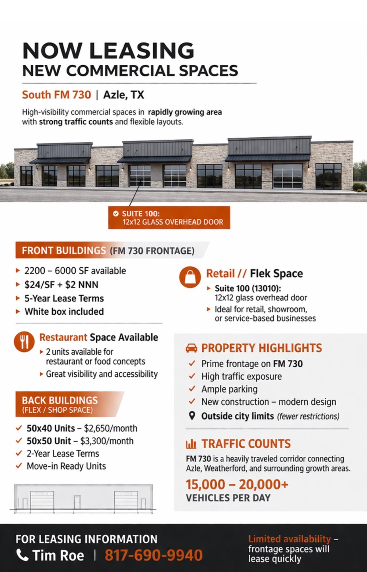 13010 S FM 730, Azle, TX for lease Interior Photo- Image 1 of 3