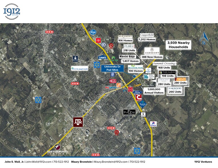 3071 University, College Station, TX à vendre - Photo du bâtiment - Image 2 de 8