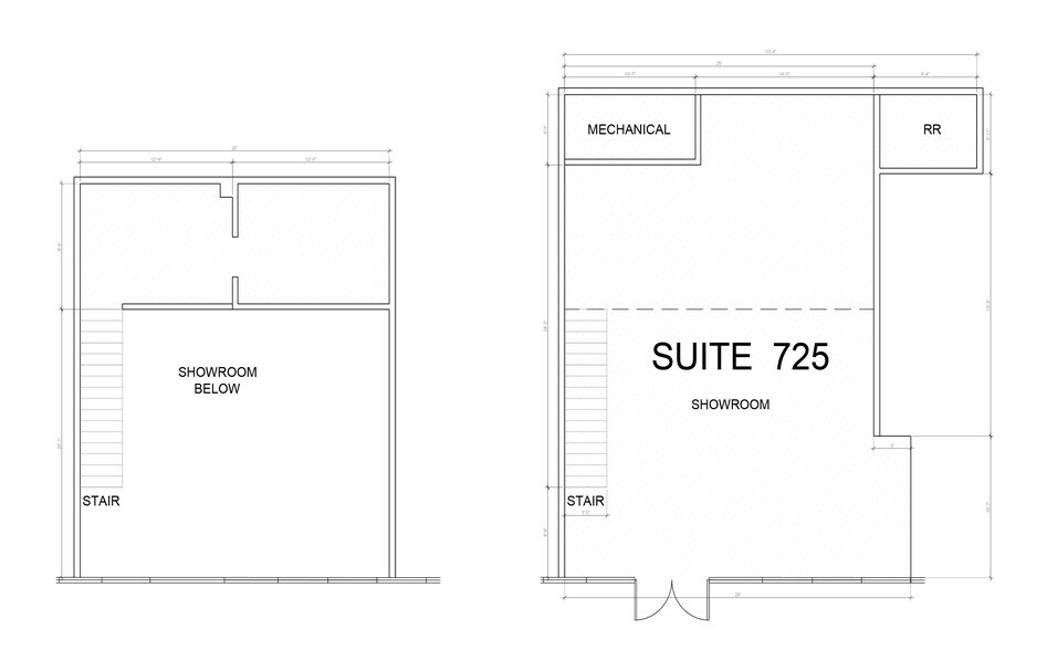 120 N Cedar St, Charlotte, NC à louer - Plan d’étage - Image 2 de 3